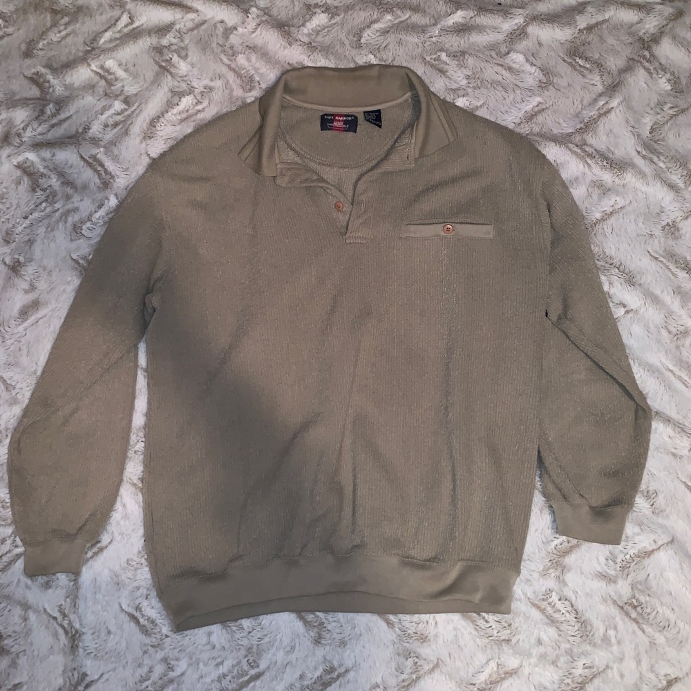 Vintage Safe Harbor Tan Sweater